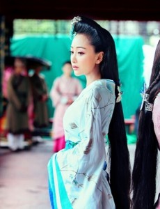 大汉情缘之云中歌杨颖杨蓉剧中颜值担当 被称最美双珠。