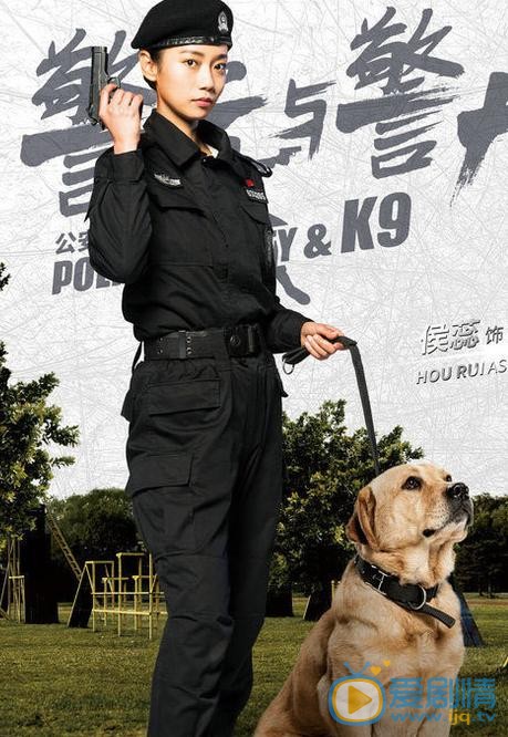 警花与警犬海报